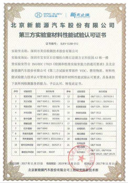 美信检测